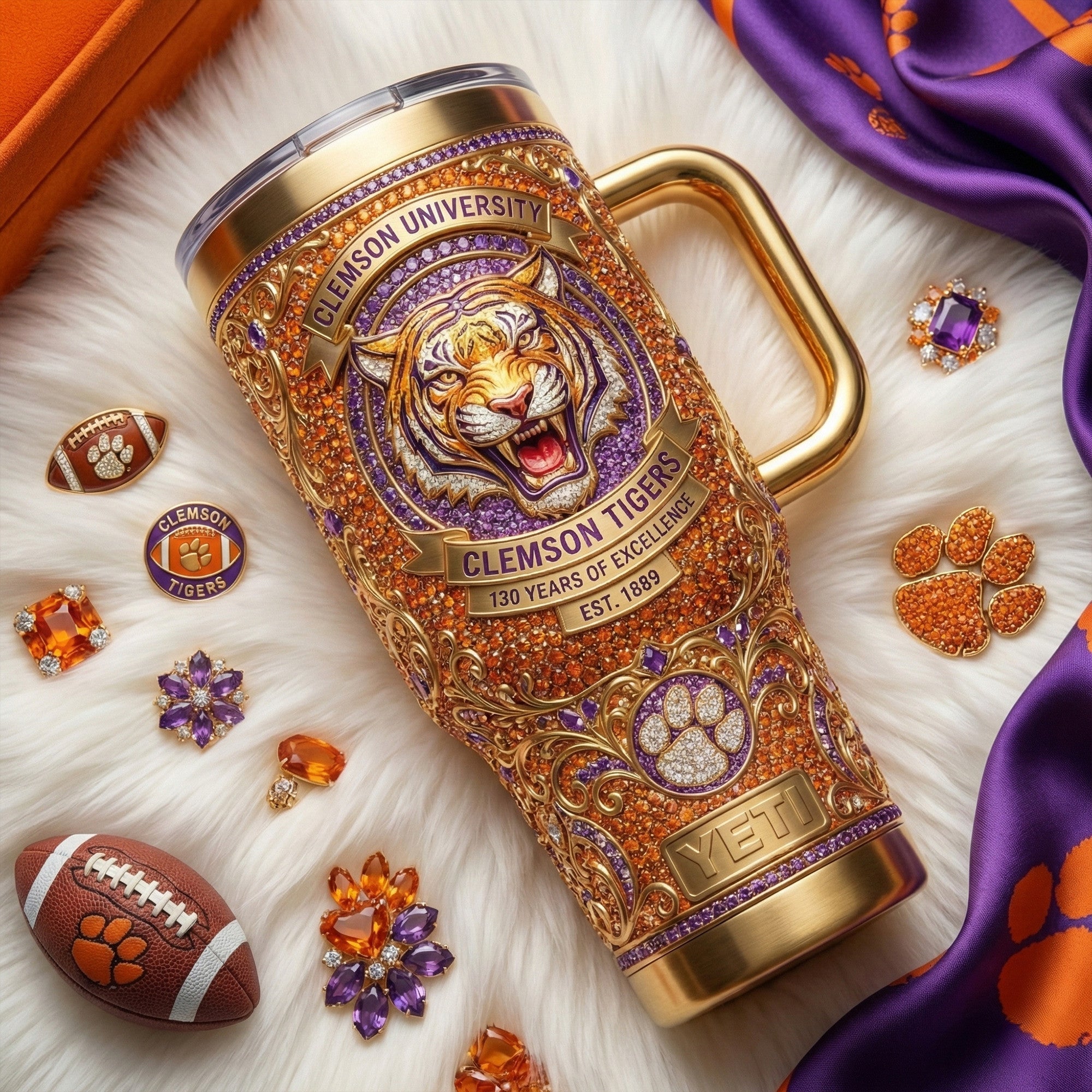 CTFB 40oz Tumbler With Handle LNTH