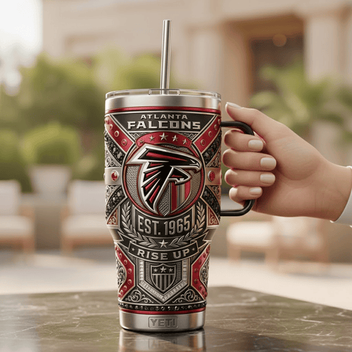 ATF 40oz Tumbler With Handle PDL