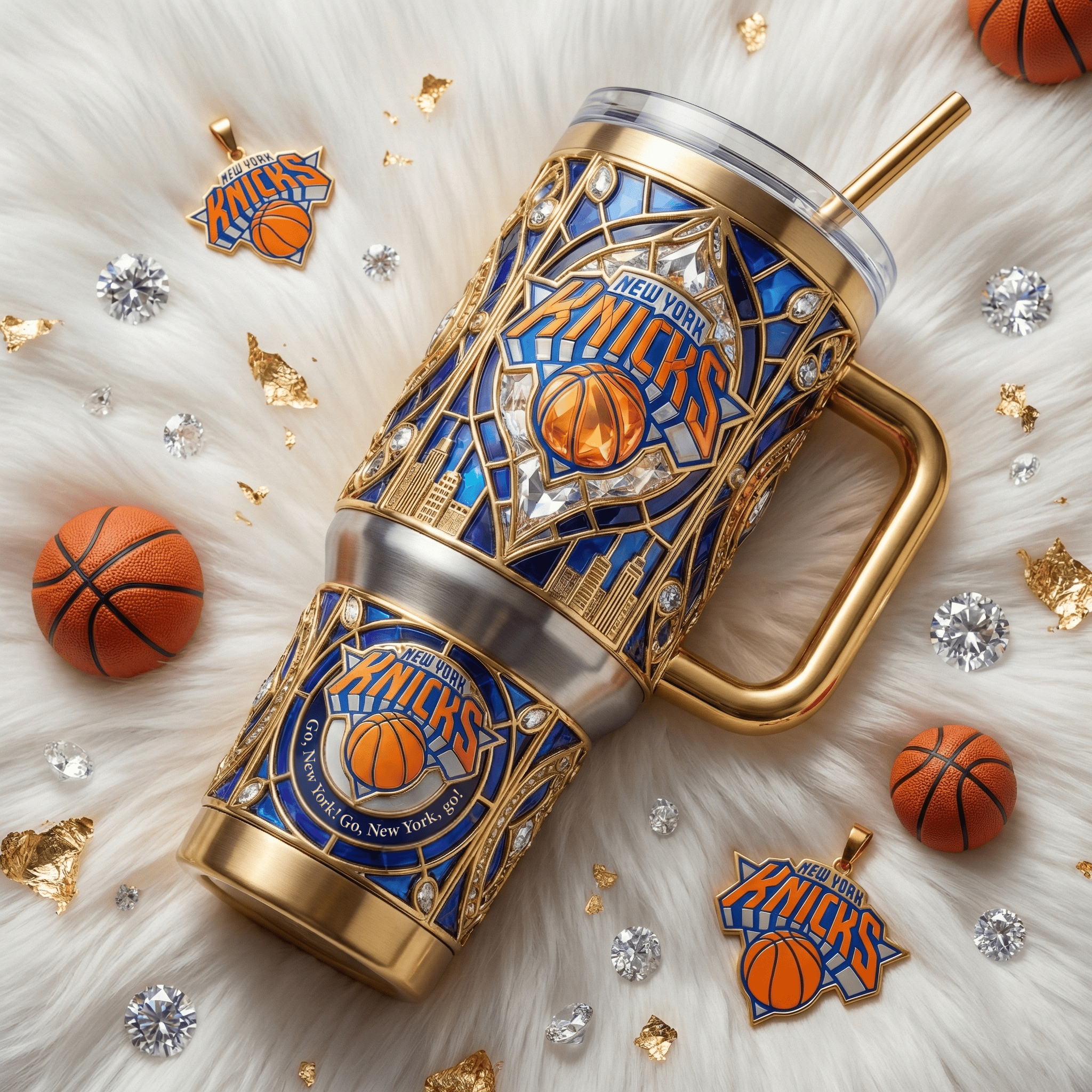 NYK 40oz Tumbler With Handle DAT
