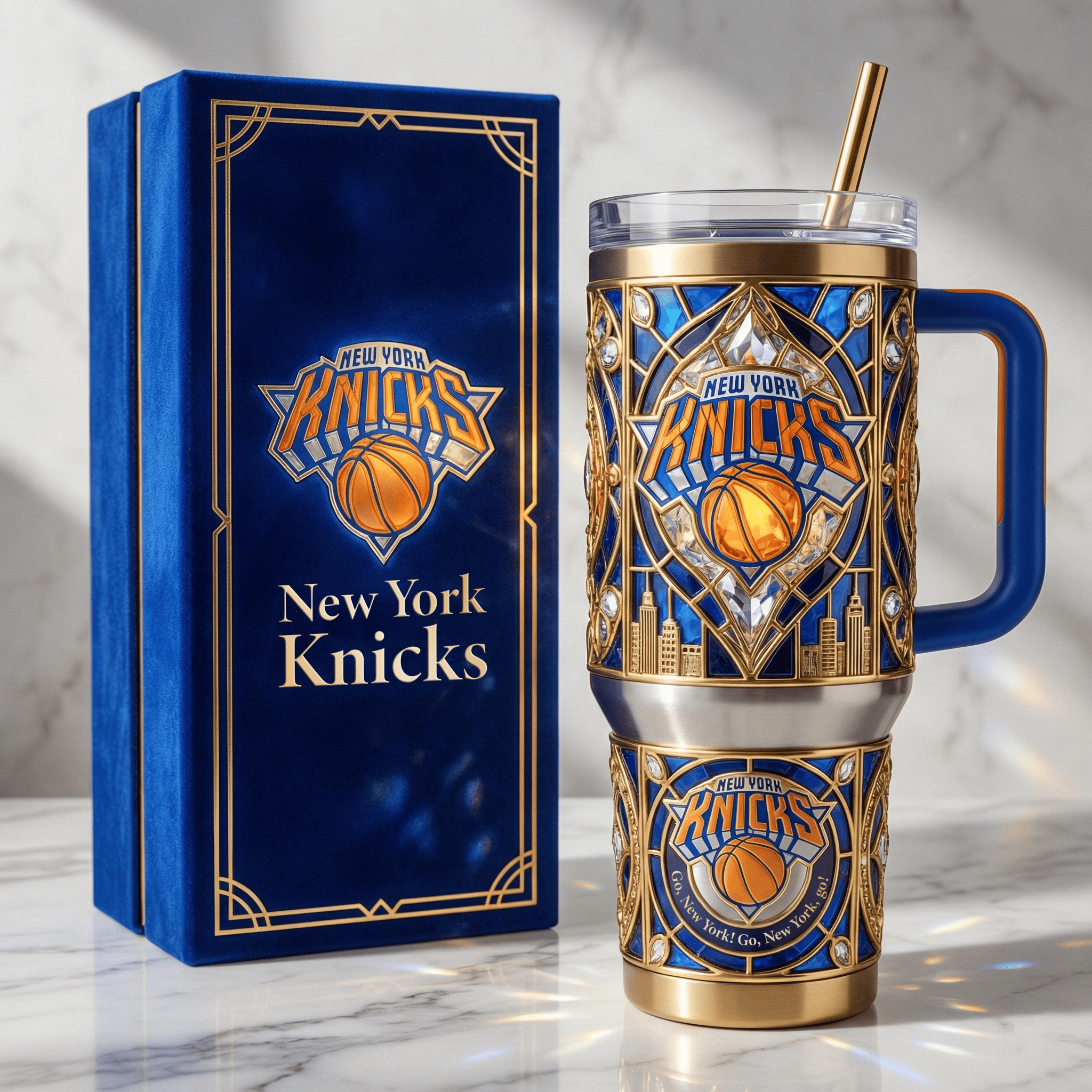 NYK 40oz Tumbler With Handle DAT