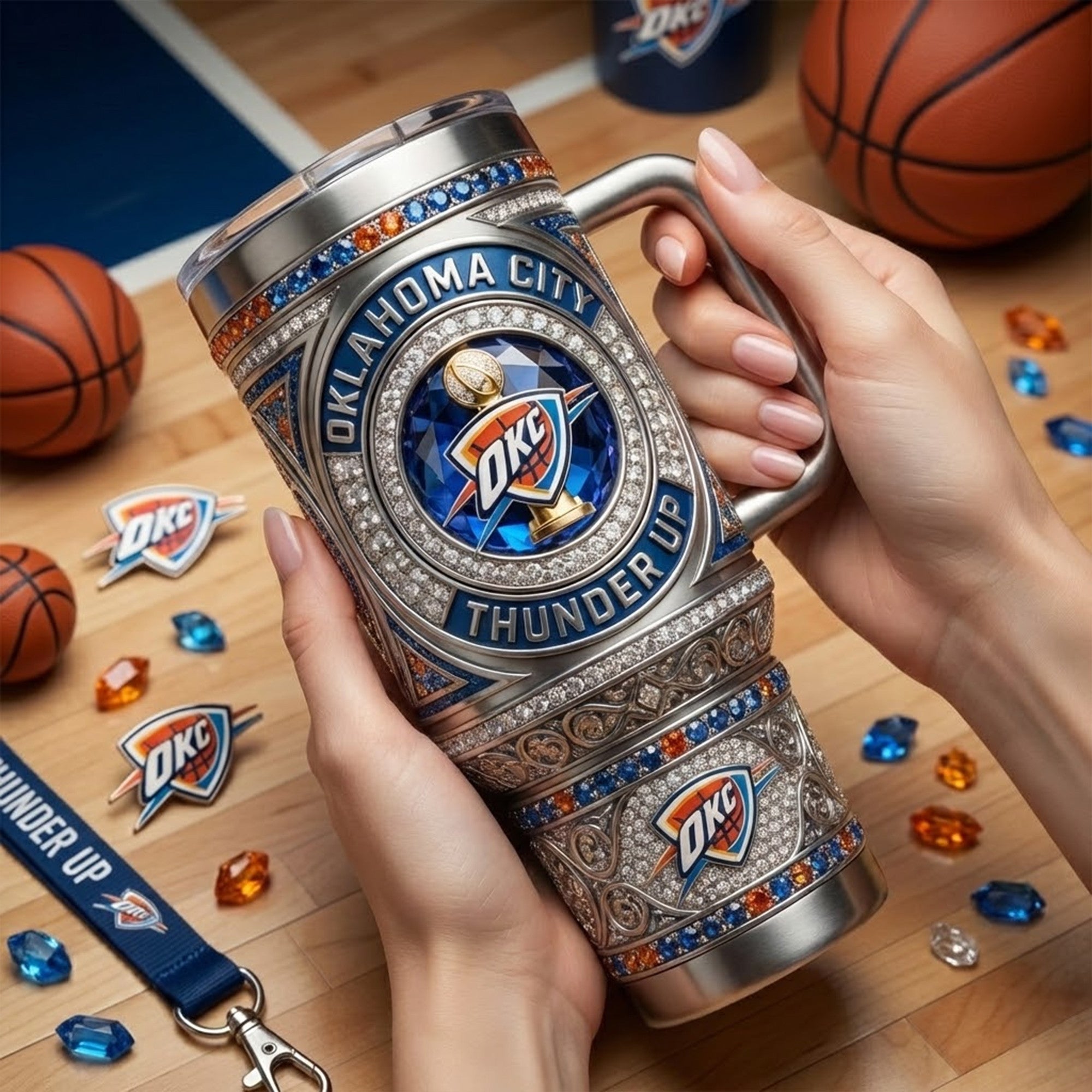OCT 40oz Tumbler With Handle TNSM