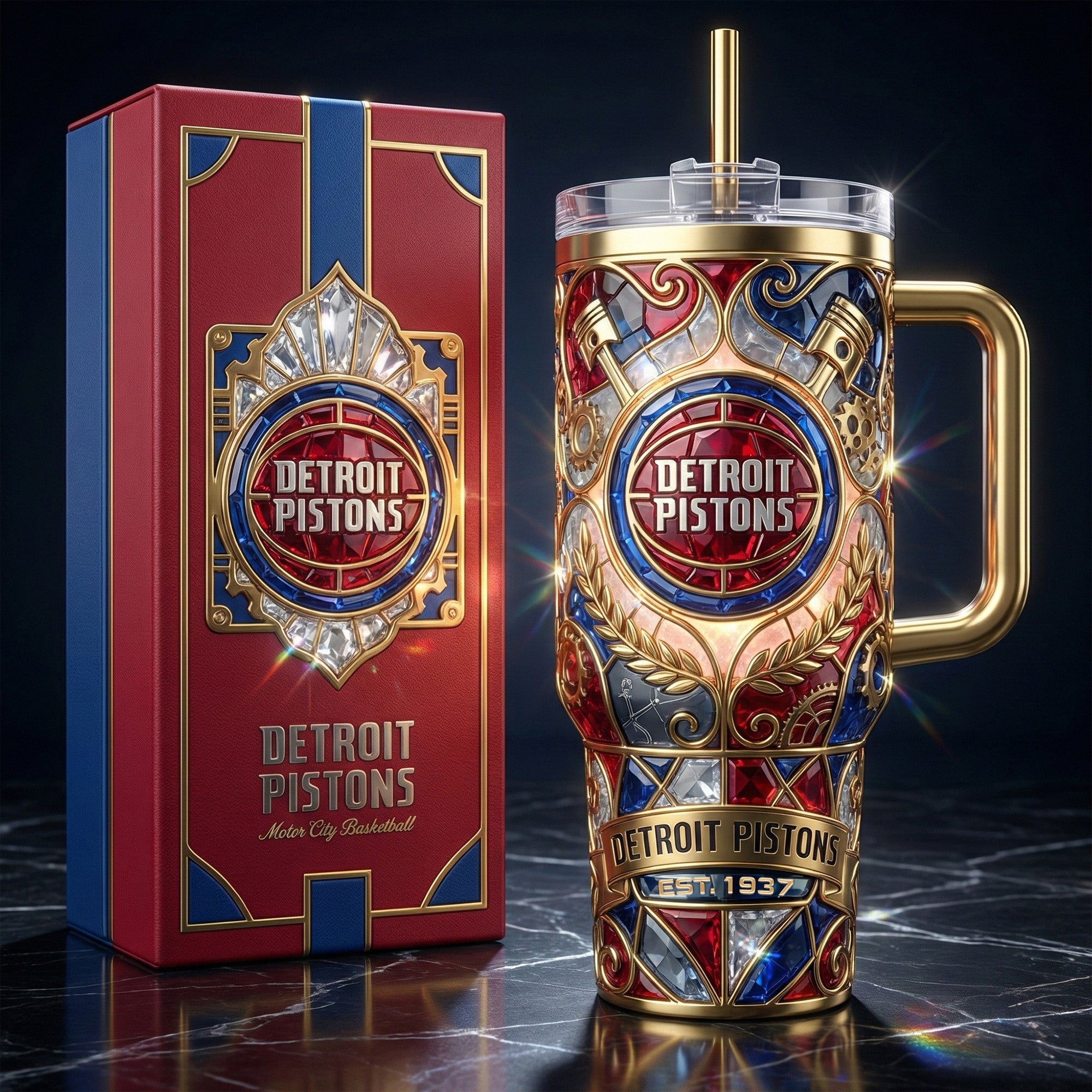 DTP 40oz Tumbler With Handle DAT