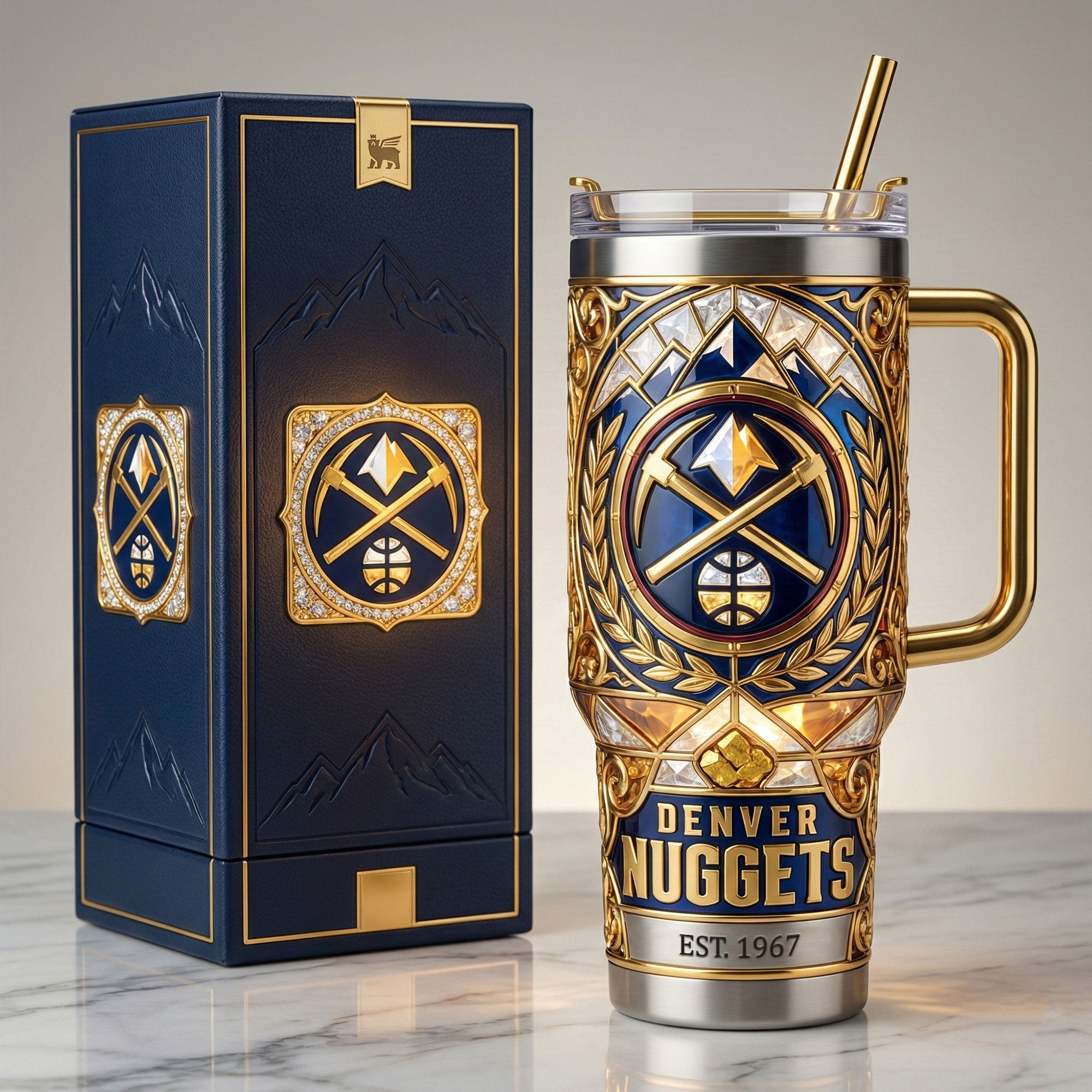 DVNG 40oz Tumbler With Handle DAT
