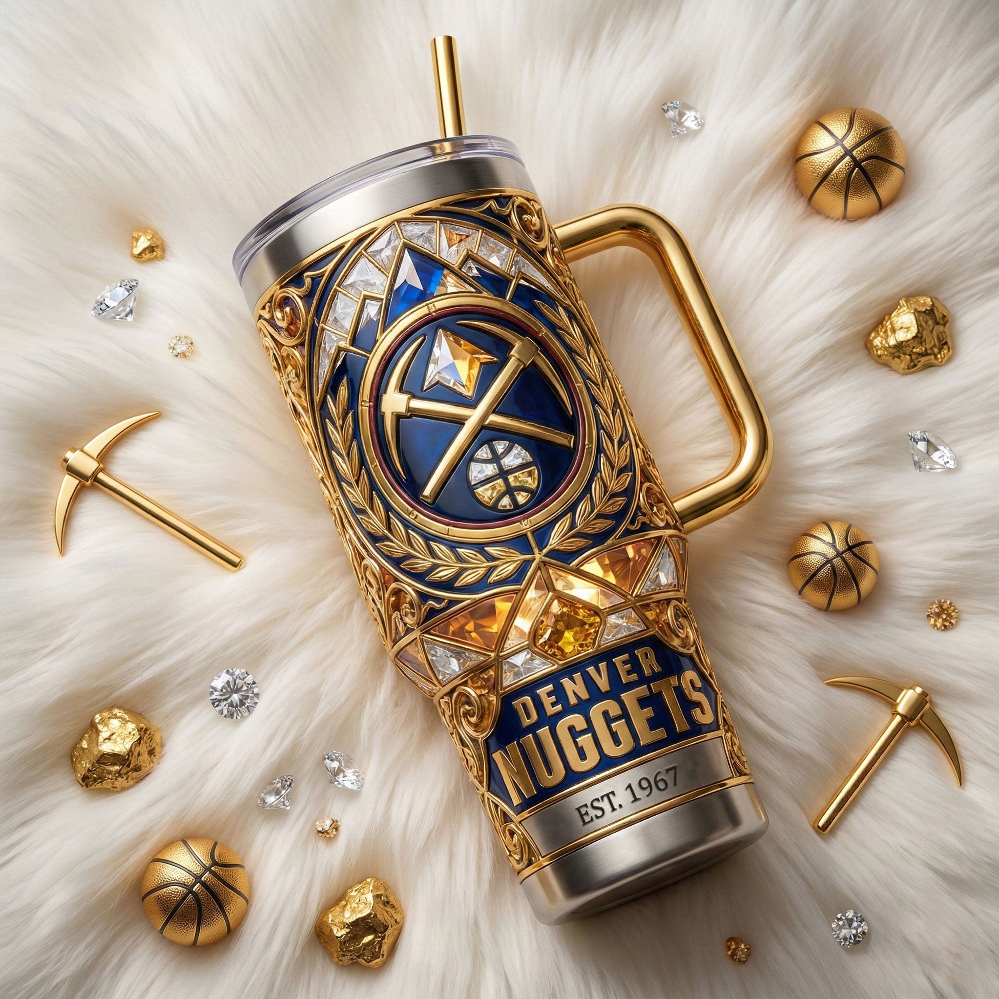 DVNG 40oz Tumbler With Handle DAT